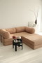 Atelier Del Sofa Sofá-Cama Esquinero Nook Marrón